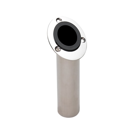 Whitecap Stainless Steel Flush Mount Rod Holder - 30 degrees 6171C